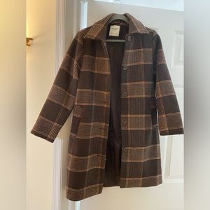 Abercrombie & Fitch Wool-blend Coat